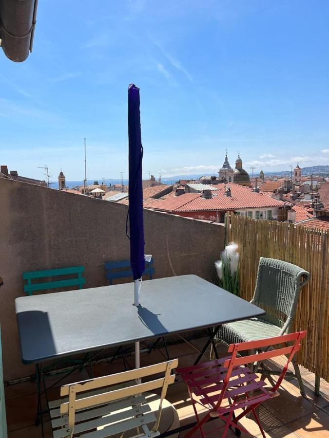 La Croix - F3, Terrasse Vue Panoramique, Vieux-nice Old Town And Terrace Leilighet *